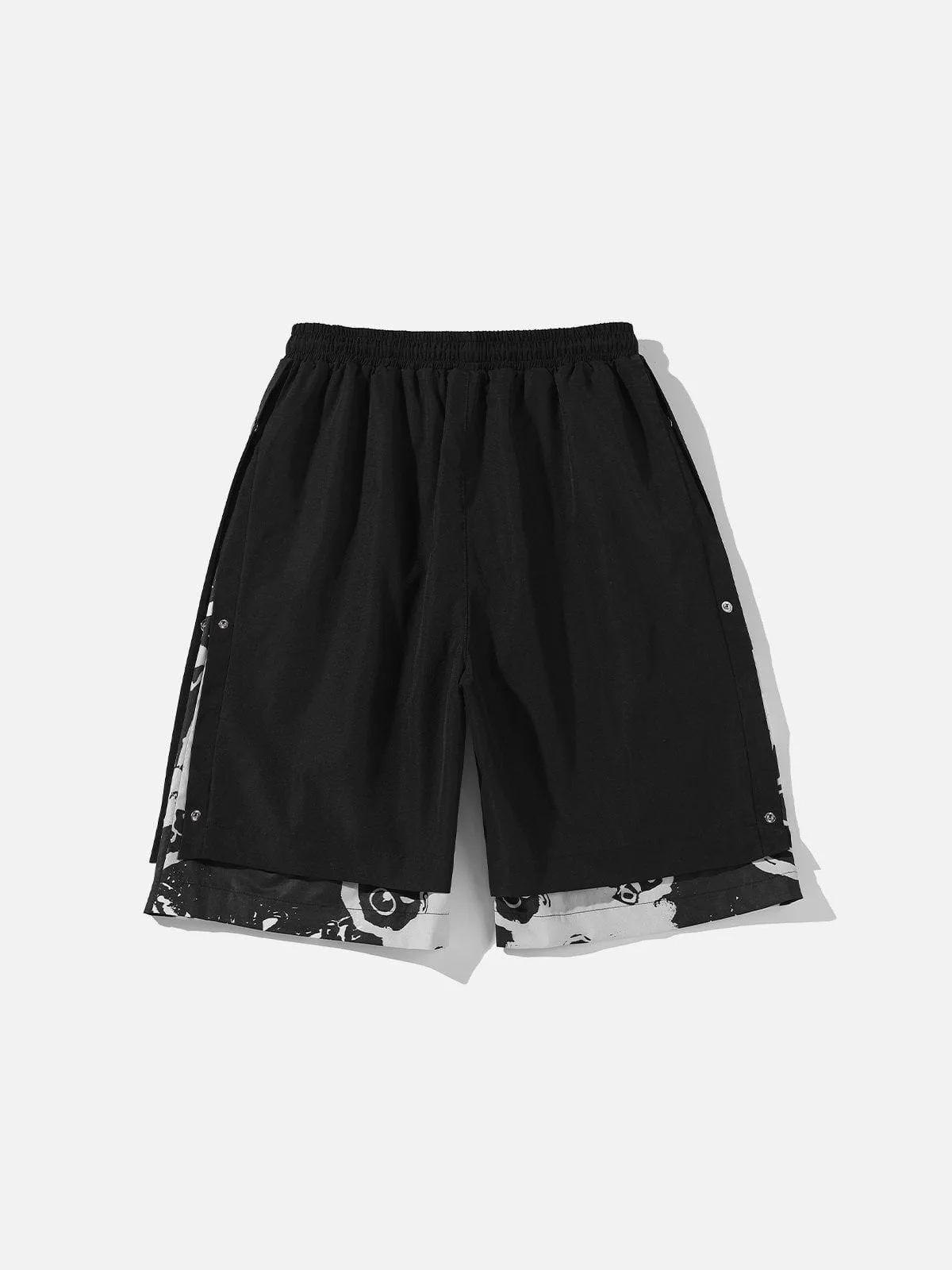 1984® - Vintage Hip Hop Stitching Fake Two Pieces Shorts