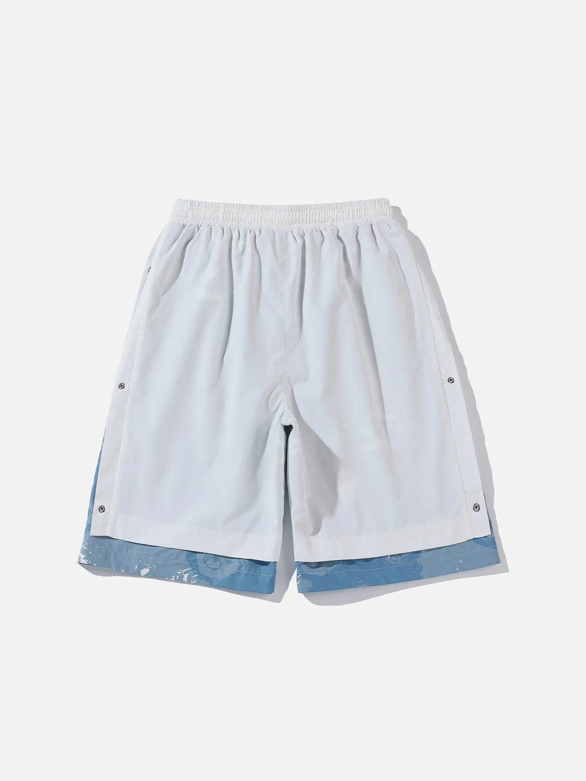 1984® - Vintage Hip Hop Stitching Fake Two Pieces Shorts