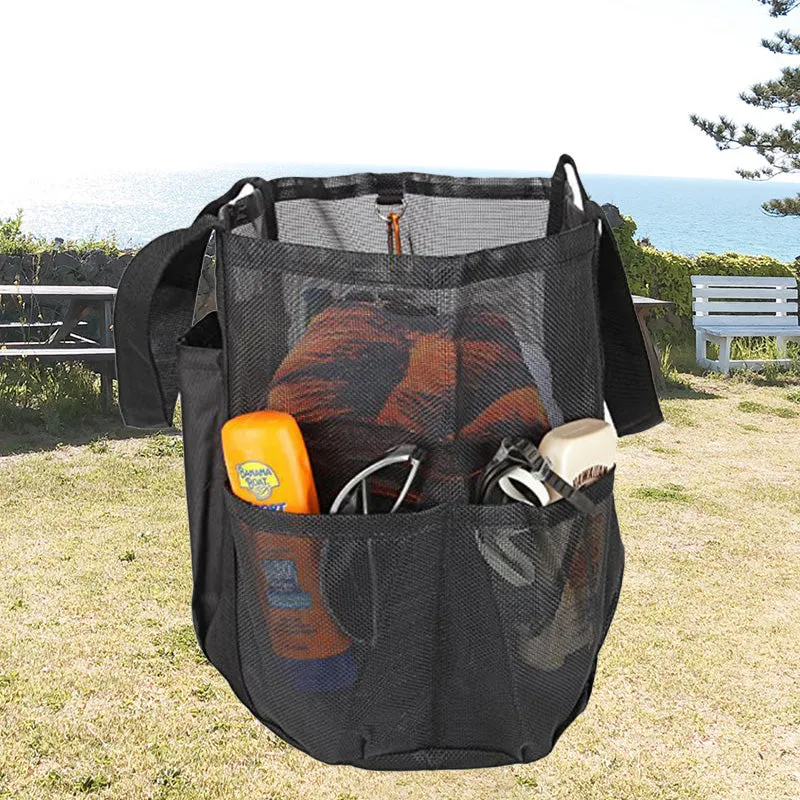 beach mesh storage bag