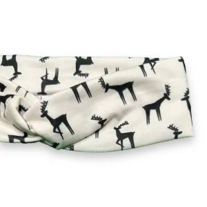 Black Deer Knotties Headband