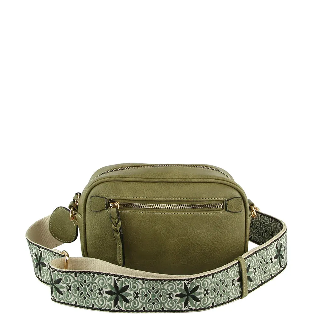 Boho Guitar Strap Crossbody Bag