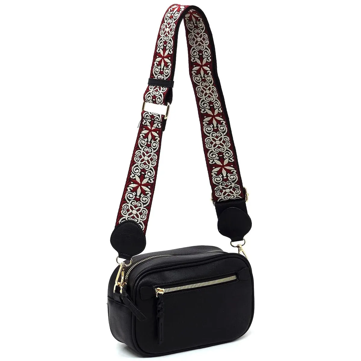 Boho Guitar Strap Crossbody Bag