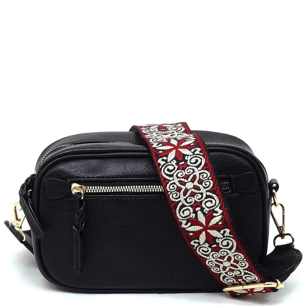 Boho Guitar Strap Crossbody Bag