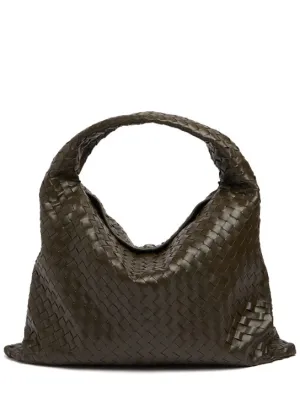 Bottega Veneta   Large Hop leather shoulder bag 