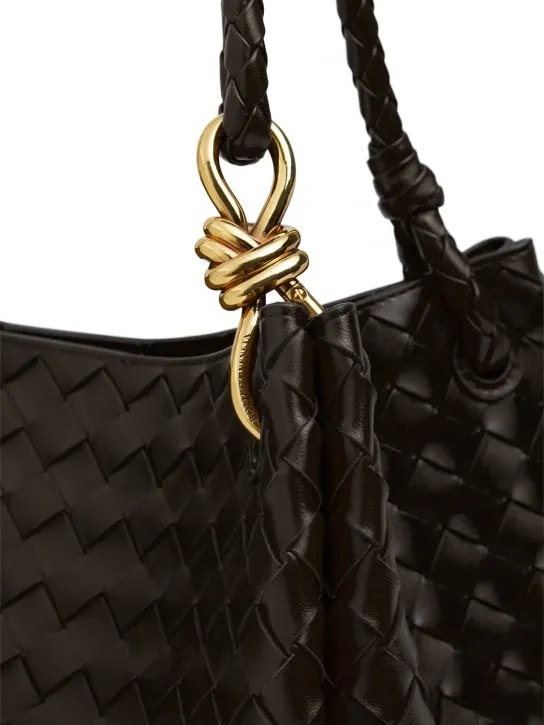 Bottega Veneta   Large Parachute leather bag 