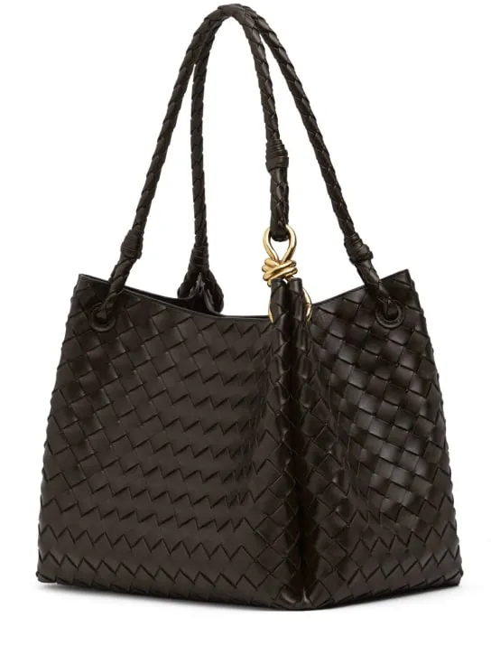 Bottega Veneta   Large Parachute leather bag 