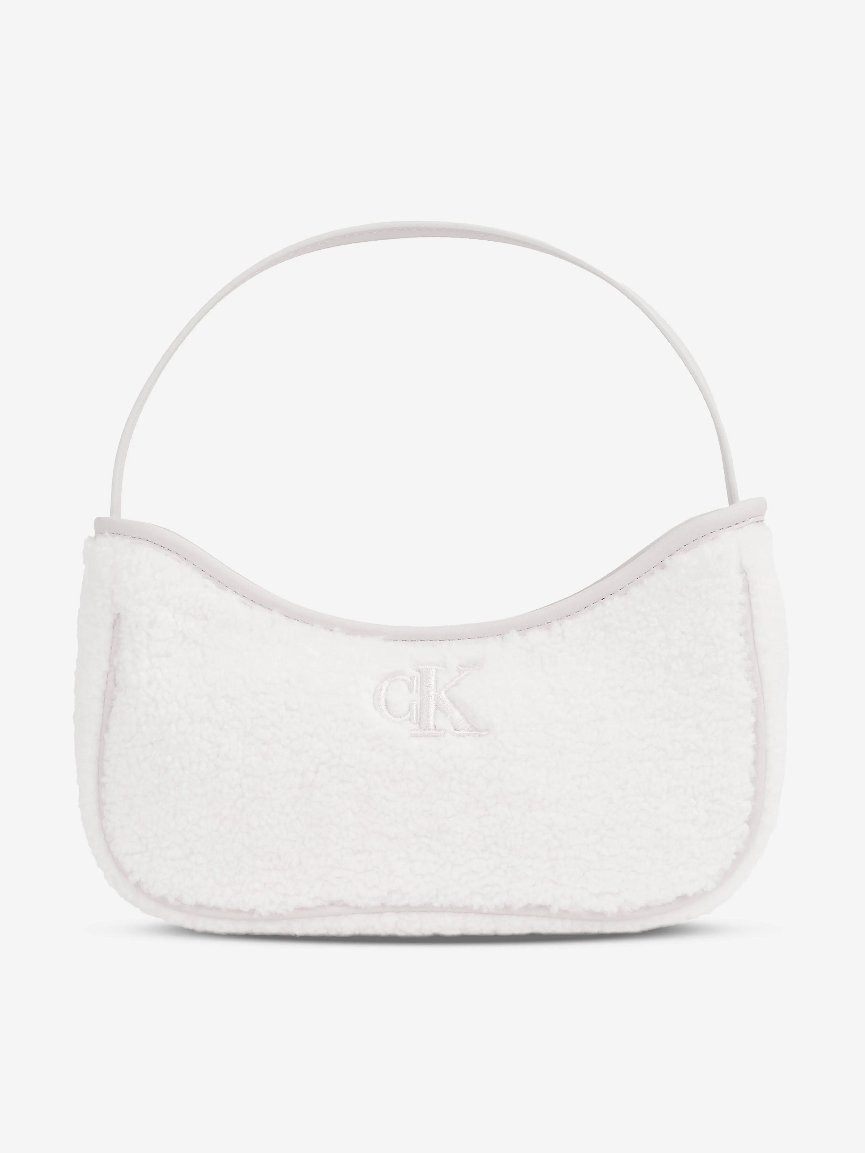 Calvin Klein Girls Teddy Shoulder Bag in Ivory (25cm)