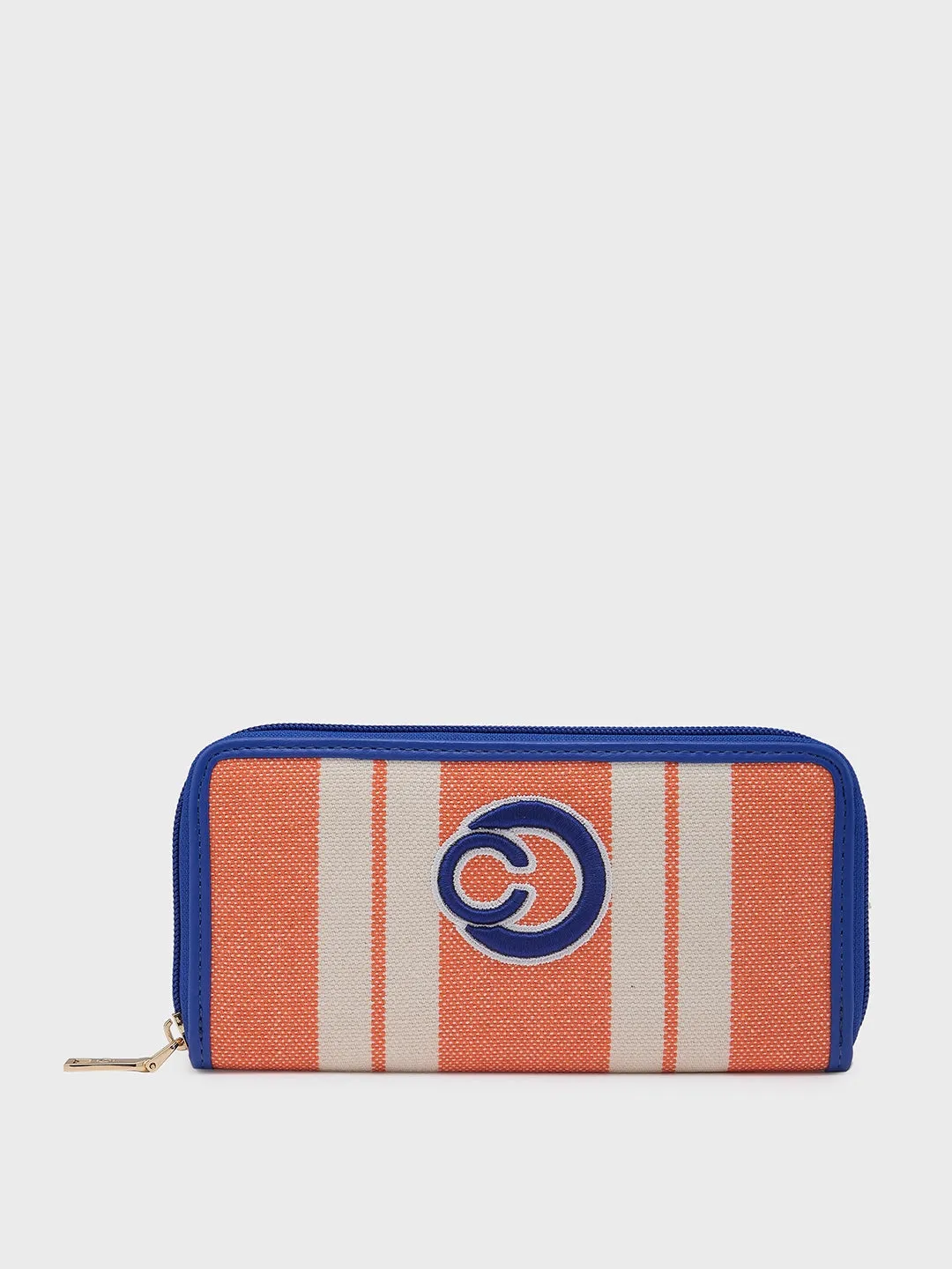 Caprese Dixie Zip Around Wallet Large Orange