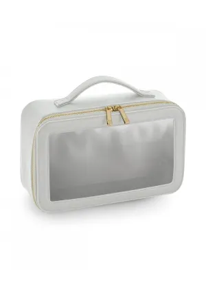 CLEAR TRAVEL COSMETIC ARCHERY BAG