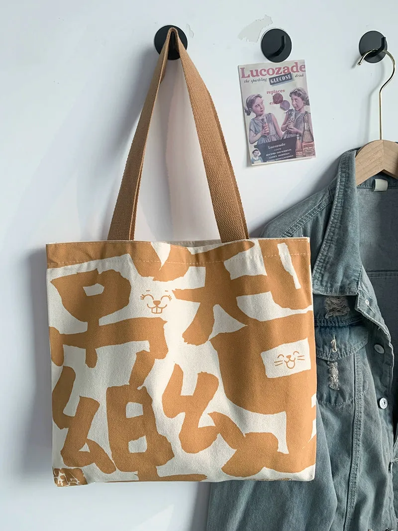 Contentment Changle Canvas Bag