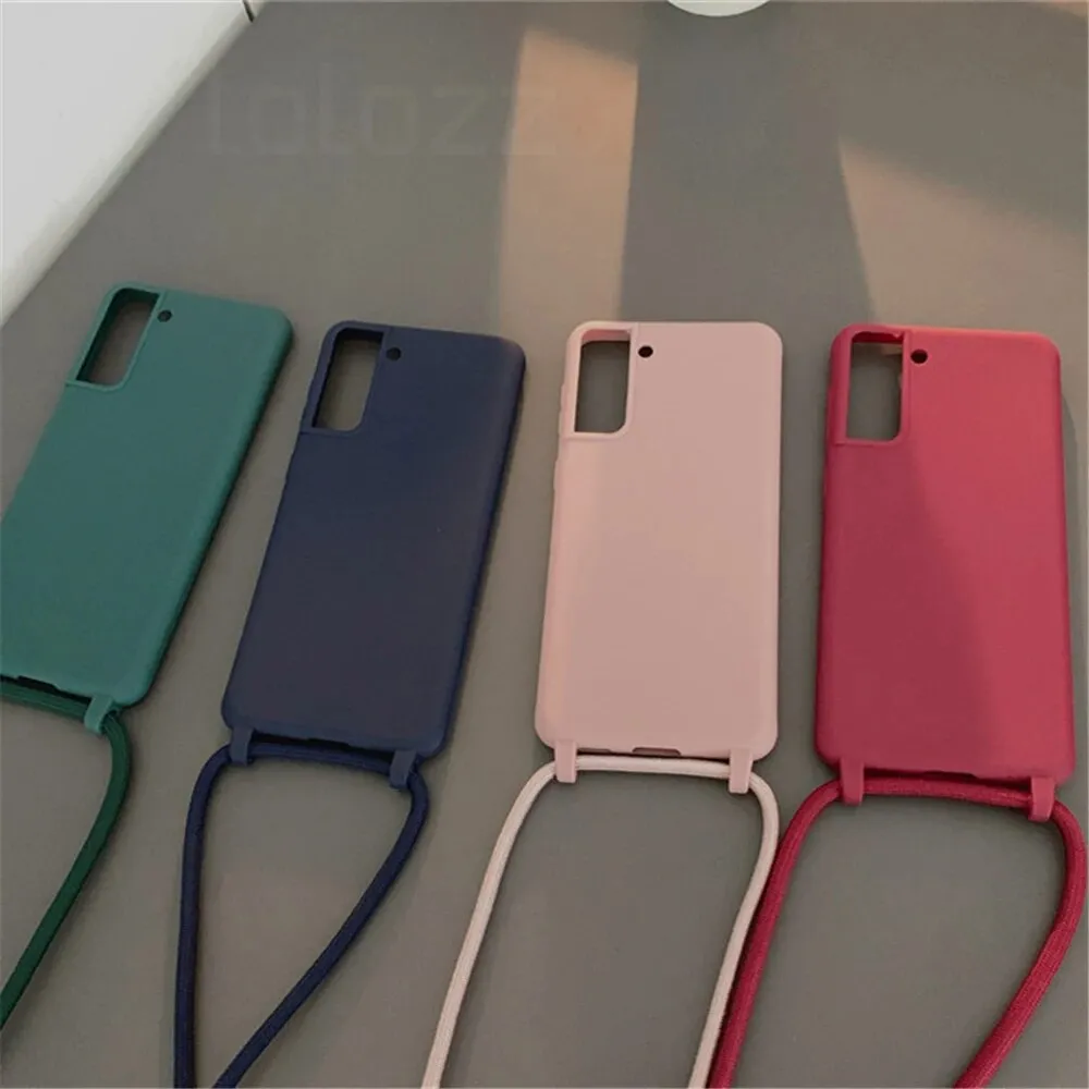 Crossbody Lanyard Strap Phone Case For Samsung