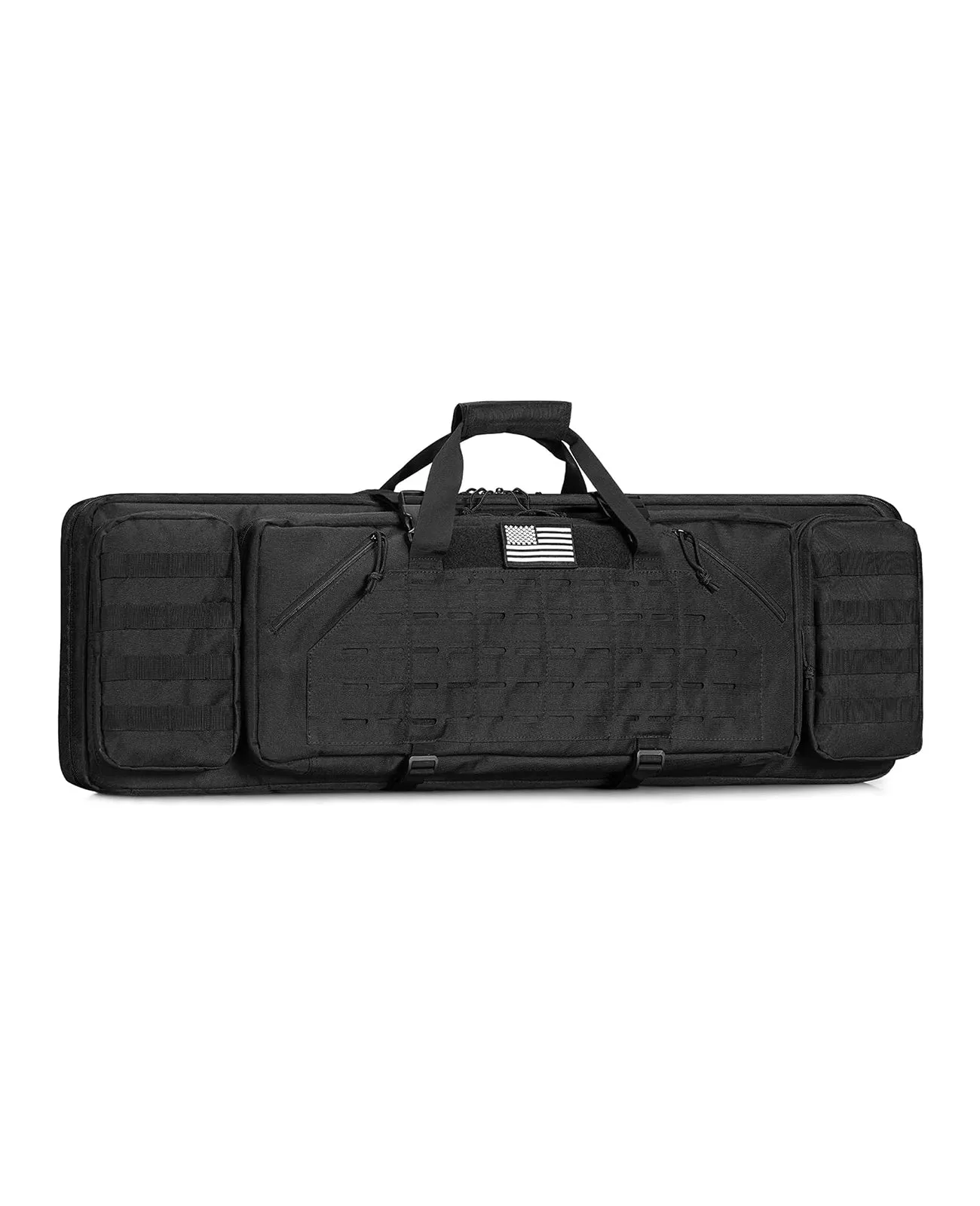 CVLIFE 42" Soft Rifle Case Tactical Double Long Gun Bag