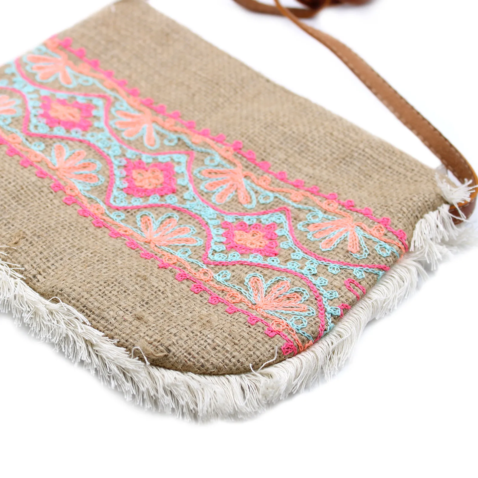 Fab Fringe Bag - Stylish Summer Embroidered Handbag for Every Occasion