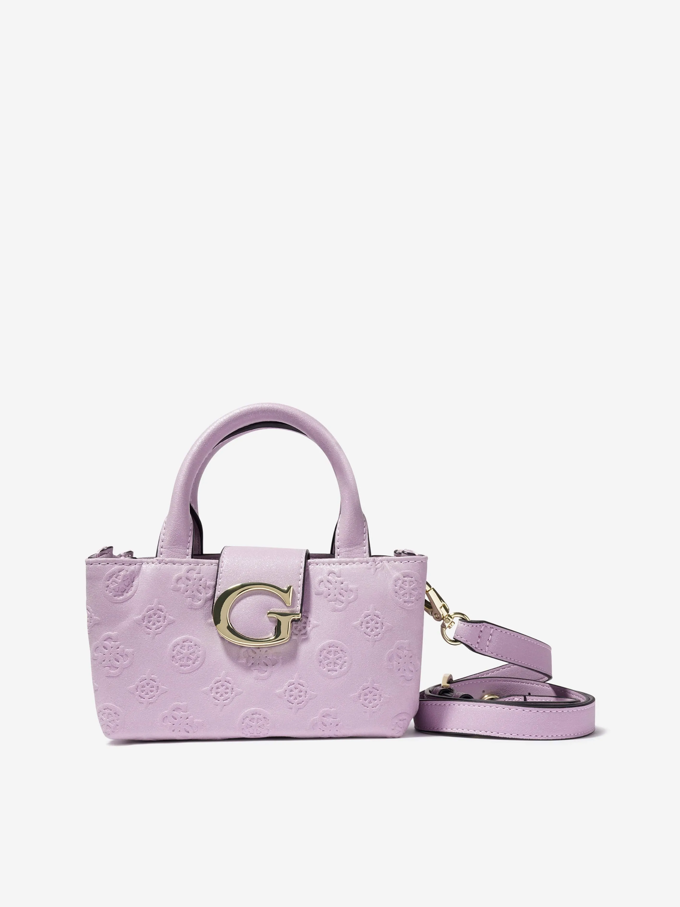 Guess Girls Mini Satchel Bag in Lilac