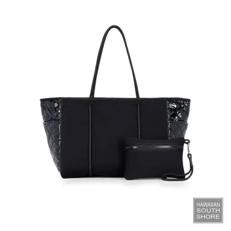 HA Bag Grayson NOIR MIX  Neoprene Tote