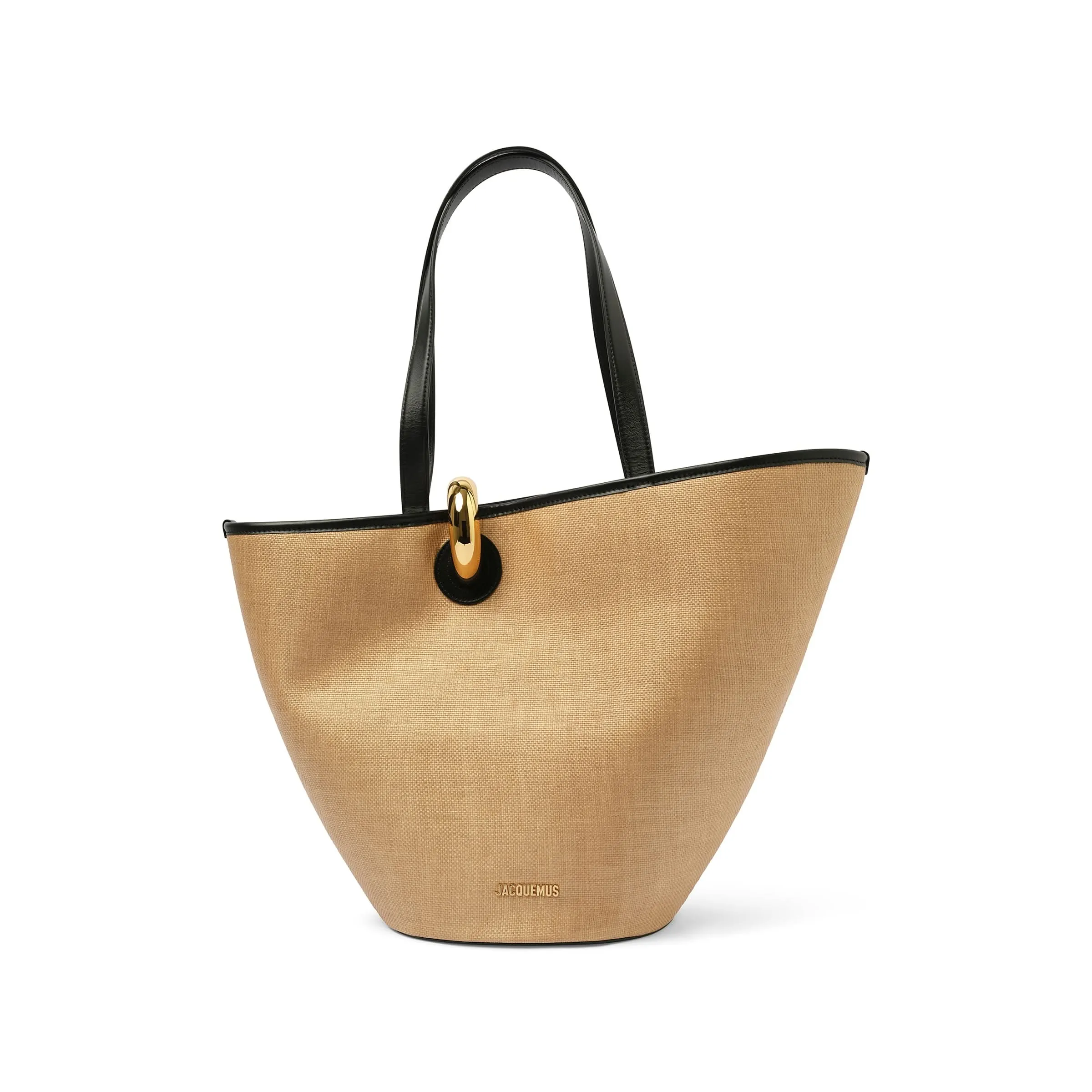 Le Bambola Bag in Ivory/Black