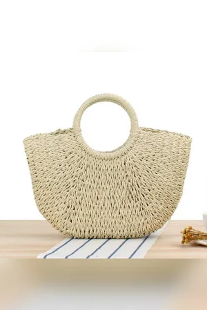 Light Straw Tote