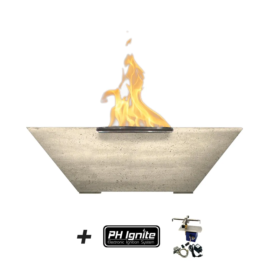 Lombard-P Fire Bowl - Gas Fire Feature