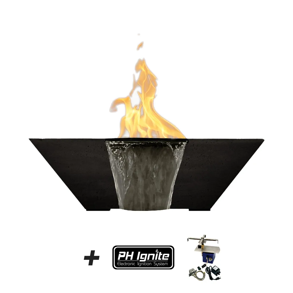 Lombard-P Fire/Water Bowl - Gas Fire Feature