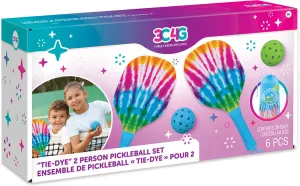 Make it Real: Tie Dye Pickleball Set