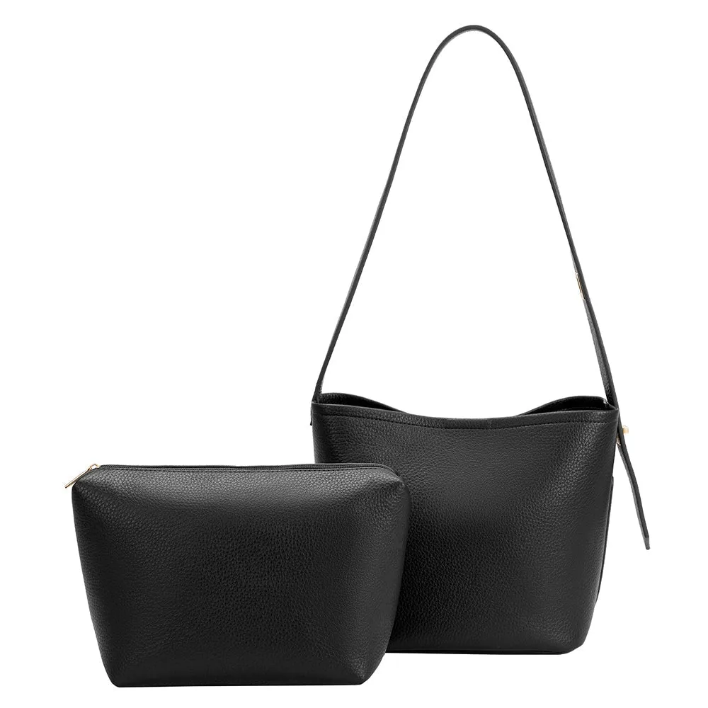 Melie Bianco - Irina Shoulder Bag - Black