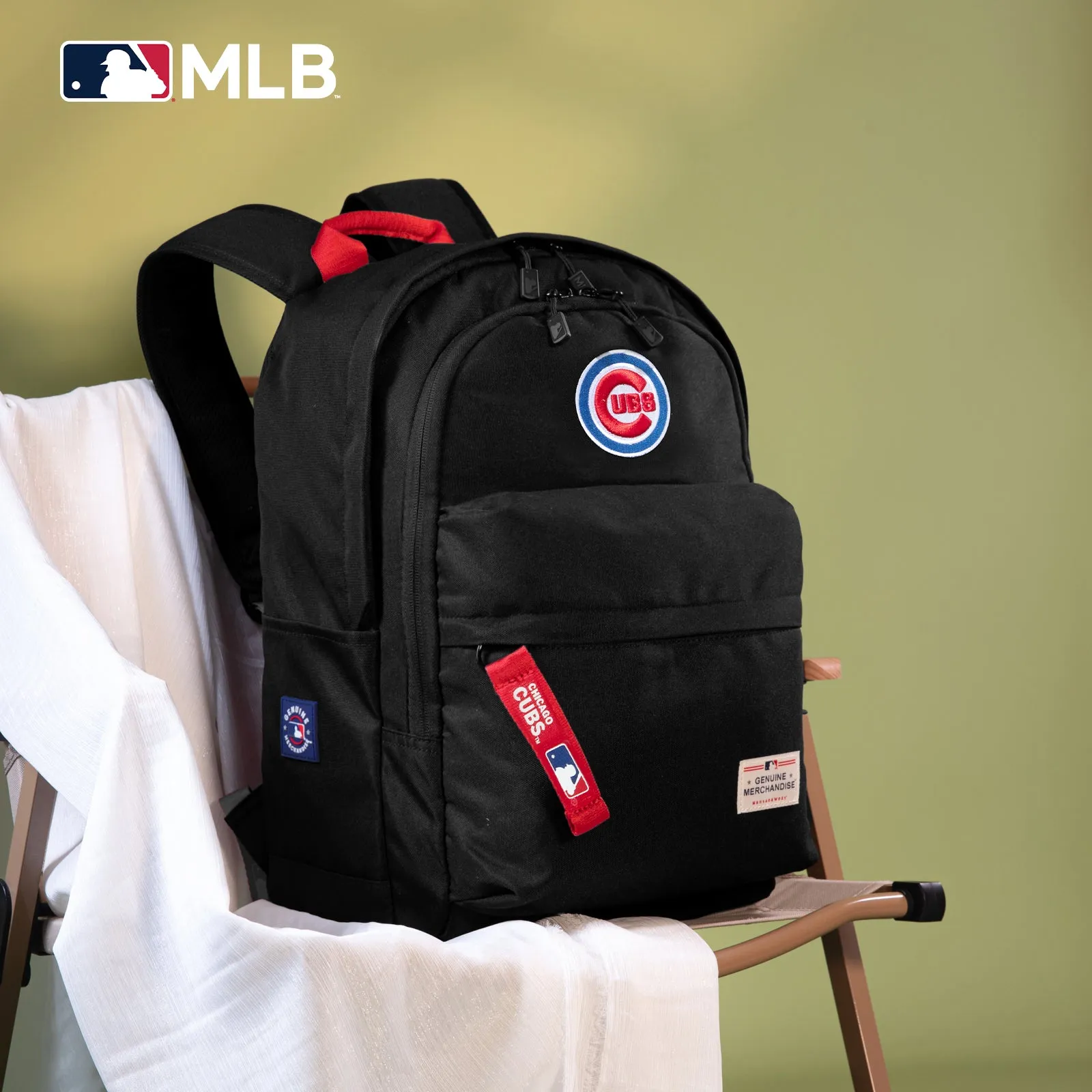 MLB-CU55-355  MLB Chicago Cubs Laptop Backpack