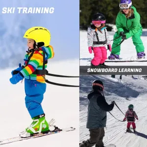 modern Ski and Snowboard Harness Trainer for Kids - Premium Training Leash Equipment Prepares Them to Handle The Slopes