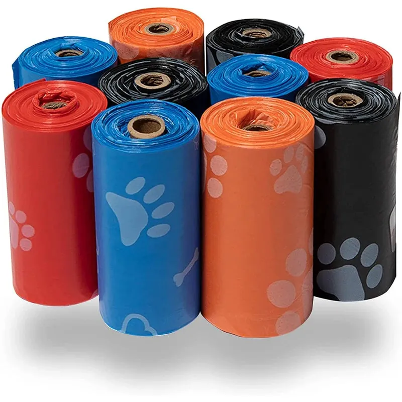 Pet Poop Bag Echo Friendly Outdoor Cleaning Poop Bag Outdoor Clean Pets Supplies for Dog Waste Refill Garbage Bag Pet Supplies