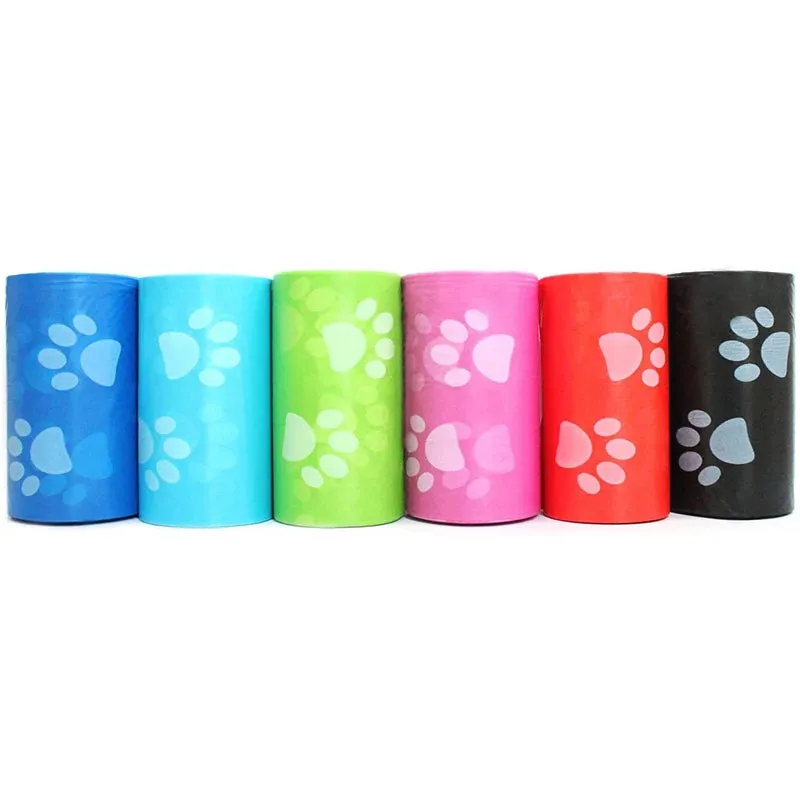 Pet Poop Bag Echo Friendly Outdoor Cleaning Poop Bag Outdoor Clean Pets Supplies for Dog Waste Refill Garbage Bag Pet Supplies