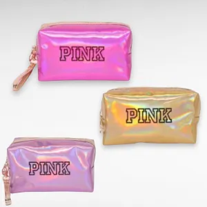 PINK Laser Fashion Cosmetic Bag