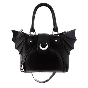 Restyle - ELEGANT GOTH PURSE - Moon Bat Bag