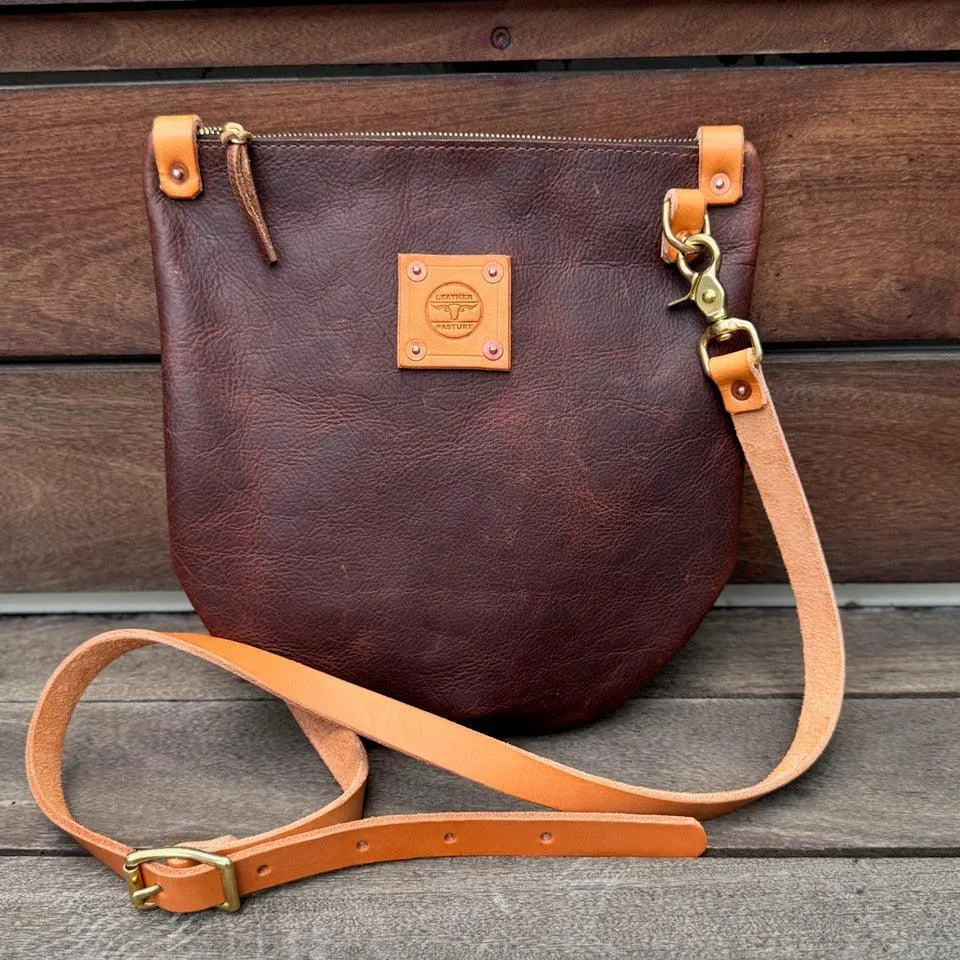 Round Messenger Bag