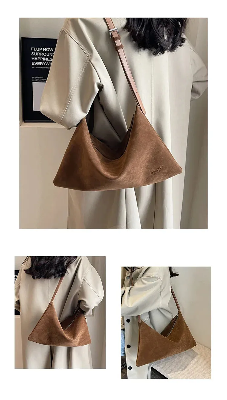 Salie - Vegan suede bag