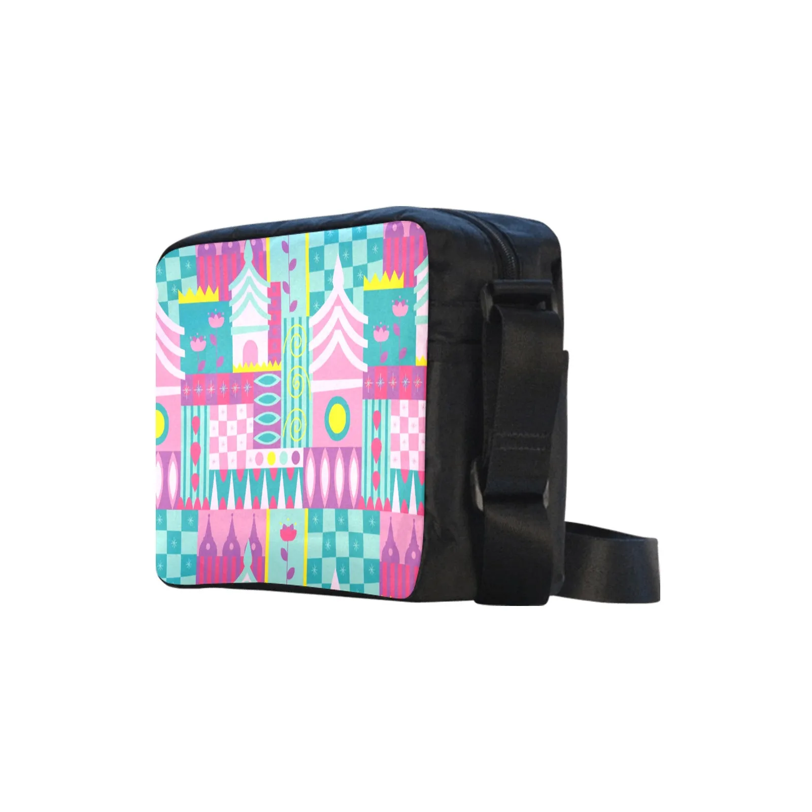 Small World Classic Cross-body Nylon Bag