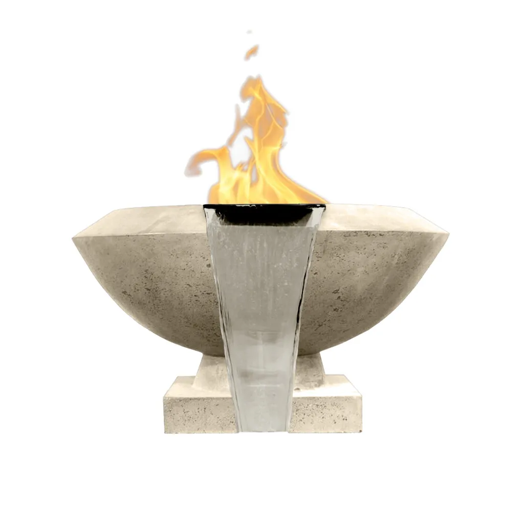 Toscana Fire/Water Bowl - Gas Fire Feature