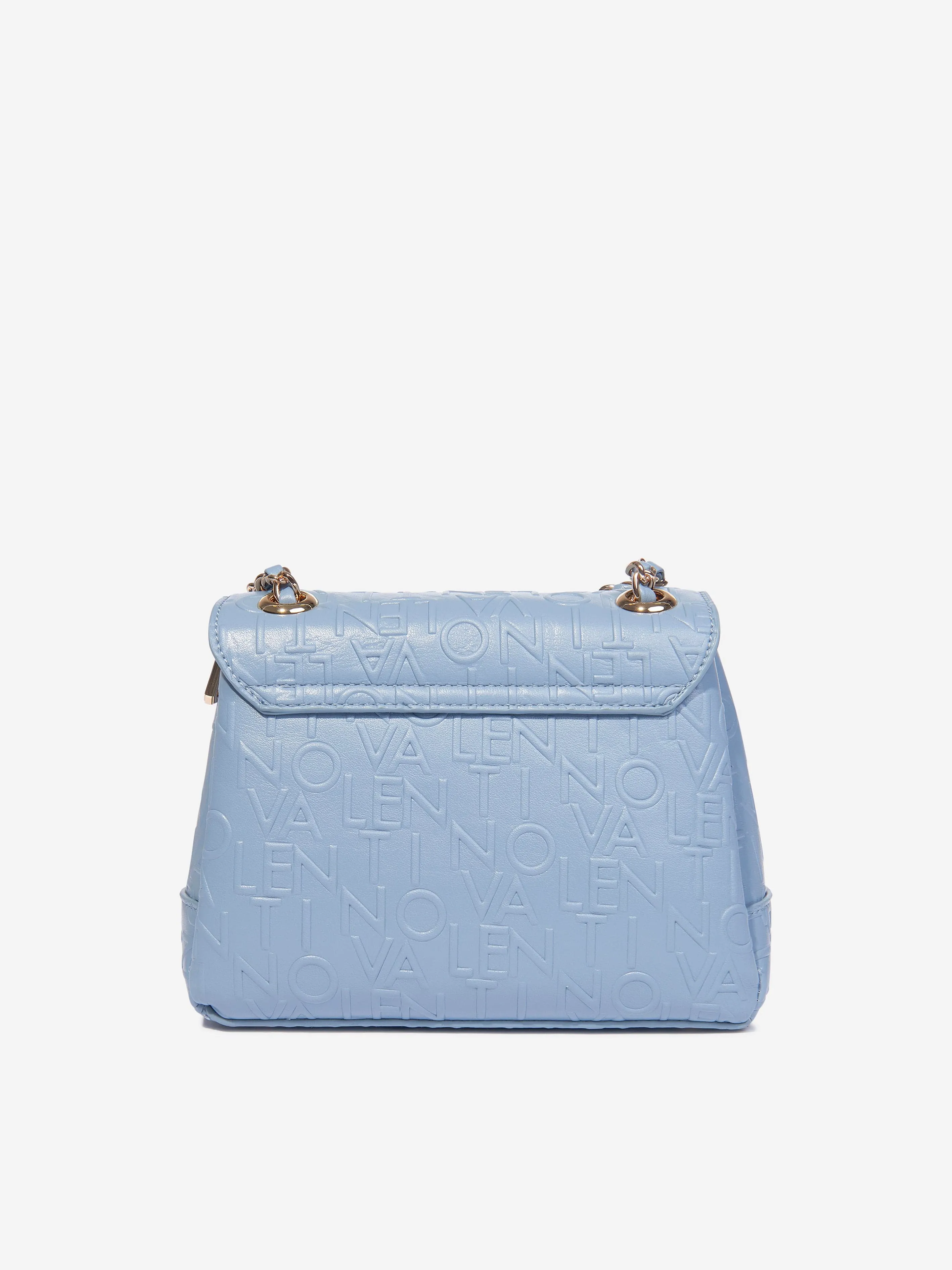 Valentino Girls Relax Flap Bag in Blue (20cm)