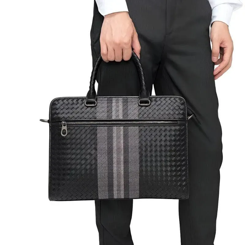 Woven Business Briefcase